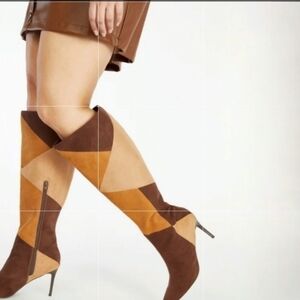 Justfab Kaera Stiletto Boots Size 6.5
